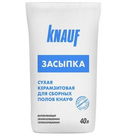 Засыпка сухая Кнауф фракция 0-5 40 л