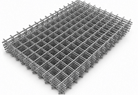 Сетка сварная дорожная 100х100х3 ТУ (1,5х2 м.)
